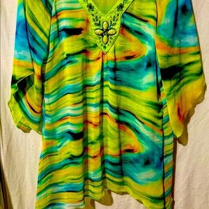 Vintage City Girl by Nancy Bolen size M Blouse